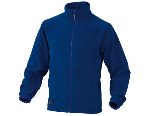 Casaco polar deltaplus com punhos elasticos e 2 bolsos cor azul tamanho xxl , Deltaplus , 75878 , 3295249285012
